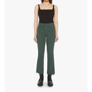 NWOT MOTHER the hustler ankle fray in Black Forest SZ 27